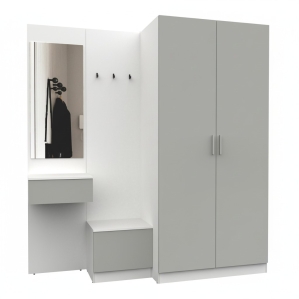 Набор мебели для прихожей "Марсель-159" МР 01-159 В2160 Ш2000 Г580 (ЛД.. Набор мебели для прихожей "Марсель-159" МР 01-159 В2160 Ш2000 Г580 (ЛД..